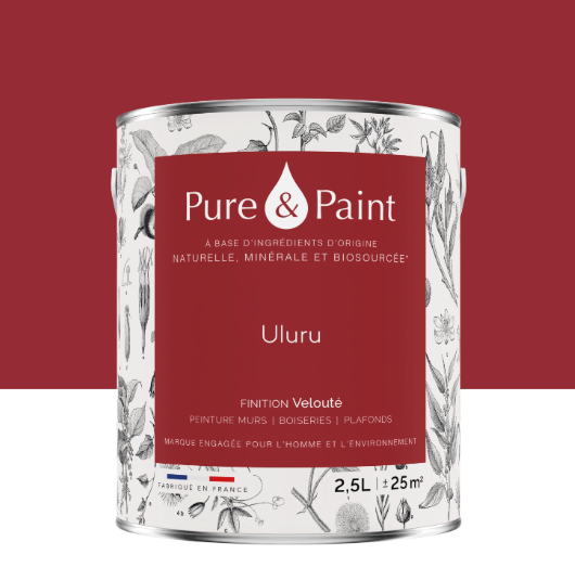 Peinture mur et plafond uluru velours PURE & PAINT , 2.5L