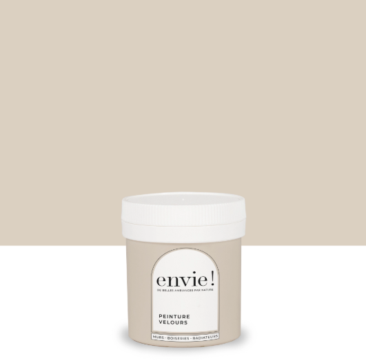 Peinture mur, boiserie, radiateur beige lin velours ENVIE Biosourcée 75ml