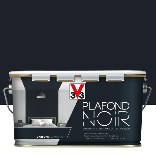 Peinture plafond carbone mat V33 2.5L
