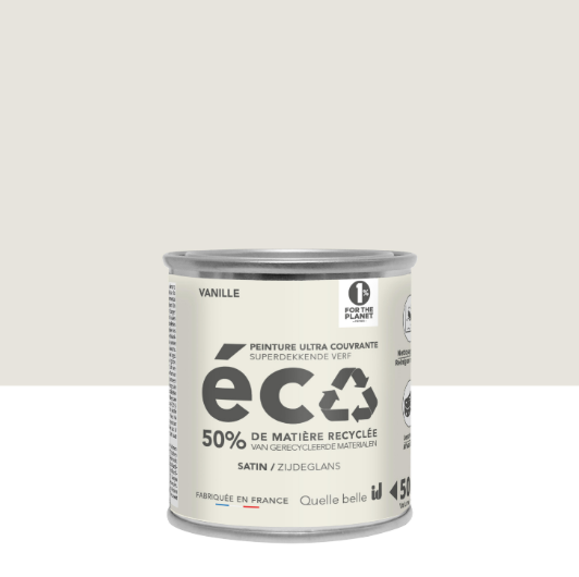 Peinture mur vanille satin ID 0.05L