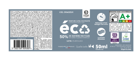 Peinture mur ciel de orageux satin ID 0.05L