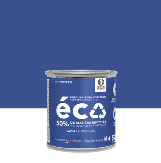 Peinture mur outremer satin ID 0.05L