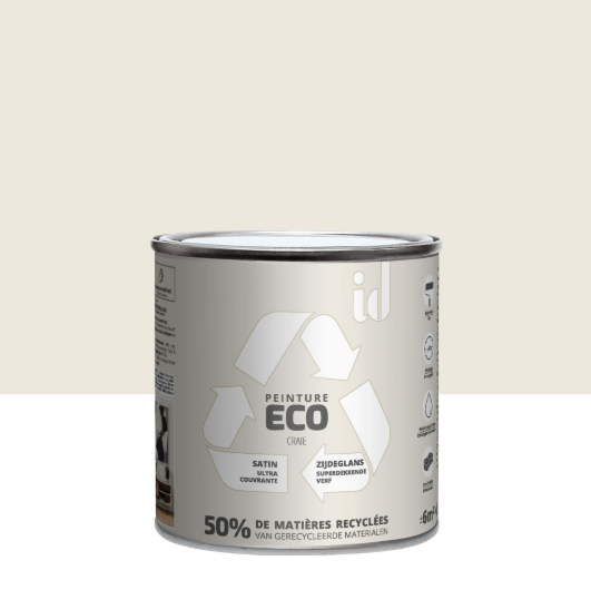 Peinture mur, plafond craie satin ID Eco 0.5L