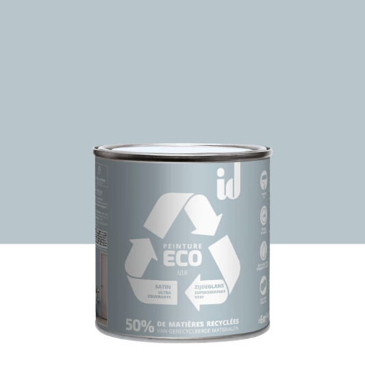 Peinture mur, plafond azur satin ID Eco 0.5L