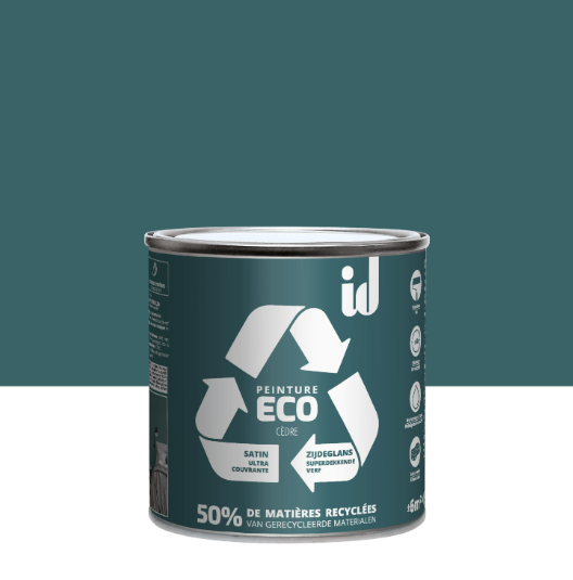 Peinture mur, plafond cedre satin ID Eco 0.5L