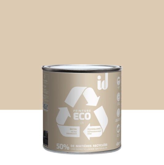 Peinture mur, plafond lin satin ID Eco 0.5L