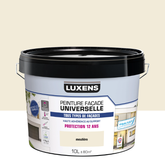Peinture extérieure façade Universelle LUXENS meulière mat 10l