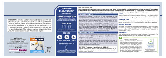 Peinture extérieure façade Universelle LUXENS meulière mat 2.5l