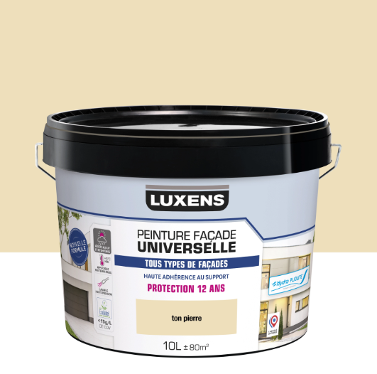Peinture extérieure façade LUXENS 10l