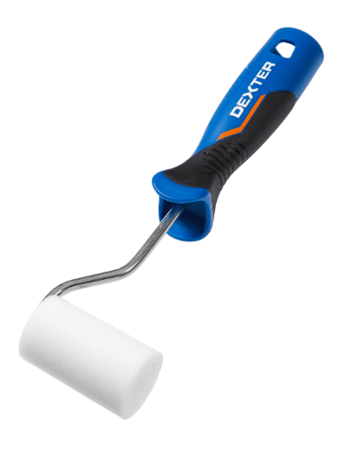 Minirouleau résine, vernis pour surfaces lisses, DEXTER, l.60 mm