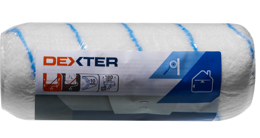 Recharge toute peinture pour mur lisse et plafond, DEXTER, l.180 mm