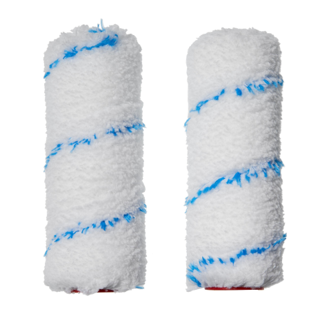 Lot de 2 recharge de rouleau à peinture pour peindre une surface lisse l.120 mm