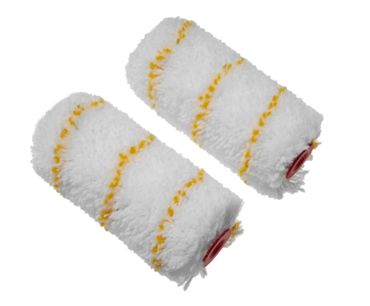 Lot de 2 mini manchons crépi, enduit pour façade lisse, DEXTER, l.120 mm