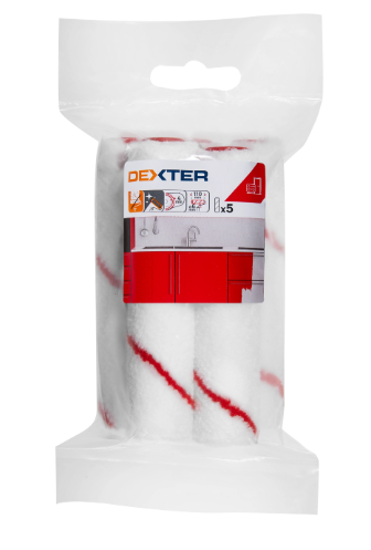 Recharge laque pour multisupport (bois, fer, métaux, pvc), DEXTER, l.110 mm