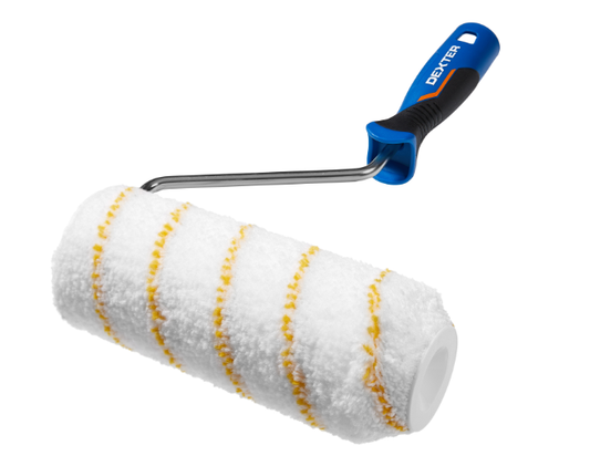 Rouleau crépi, enduit pour façade rugueuse, DEXTER, l.220 mm