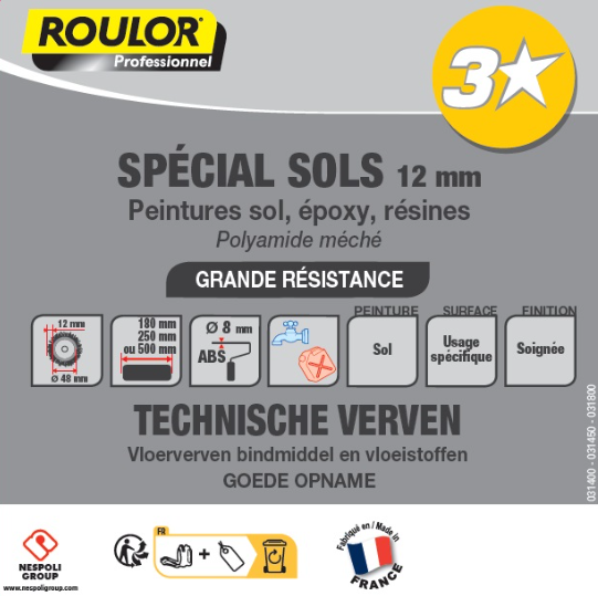 Recharge pour résine, vernis NESPOLI 500mm