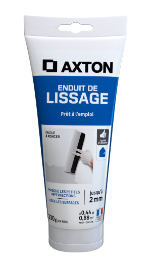 Enduit de lissage en pâte Prêt à l'emploi AXTON blanc 330 g