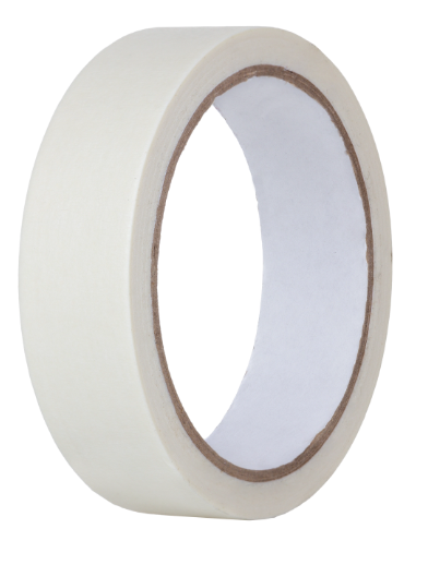 Ruban de masquage l.25 mm x L.25 m surfaces lisses