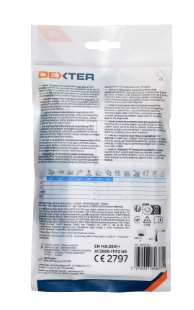 Lot de 3 masques jetables contre la poussière ffp2 DEXTER