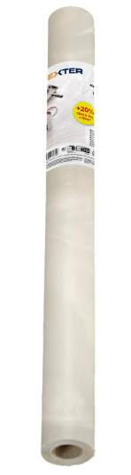 Rouleau de bâche de protection DEXTER, 40 microns L.18 x l.3 m