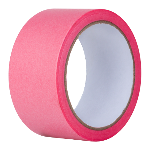 Ruban de masquage DEXTER l.48 mm x L.25 m surfaces délicates rose