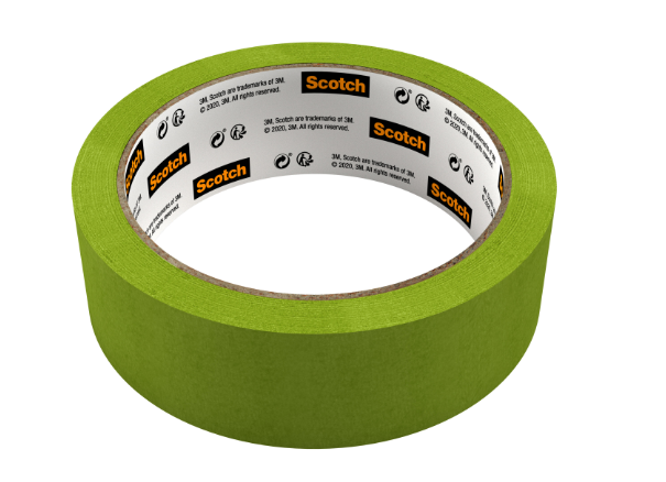 Ruban de masquage SCOTCH l.36 mm x L.41 m surfaces rugueuses