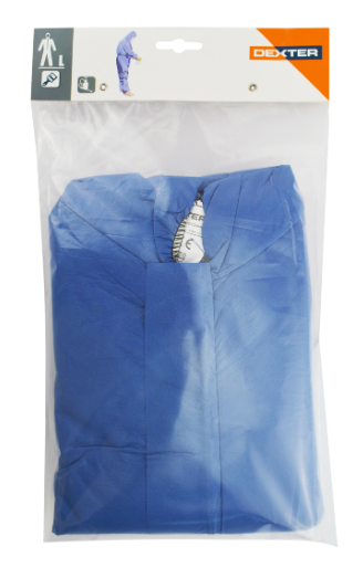 Combinaison anti-projection peinture DEXTER, bleu taille L