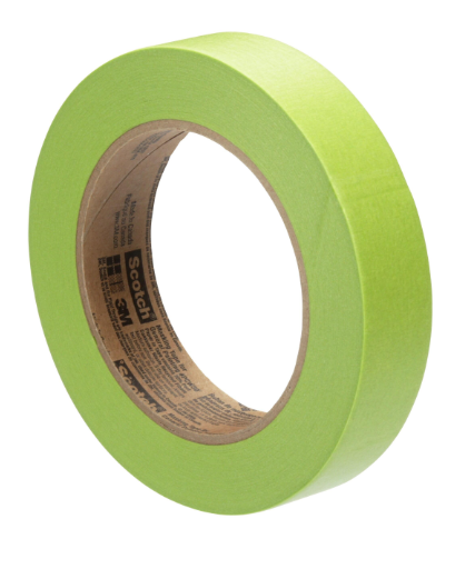 Ruban de masquage SCOTCH l.24 mm x L.50 m surfaces lisses