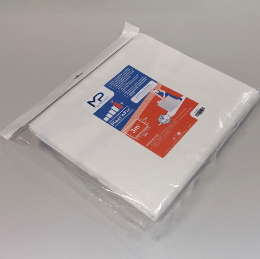 Bâche de protection feuille plastique MULTIPLAST, L.3 x l.1 m