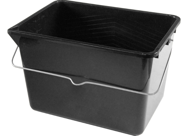 Seau DEXTER noir 12L