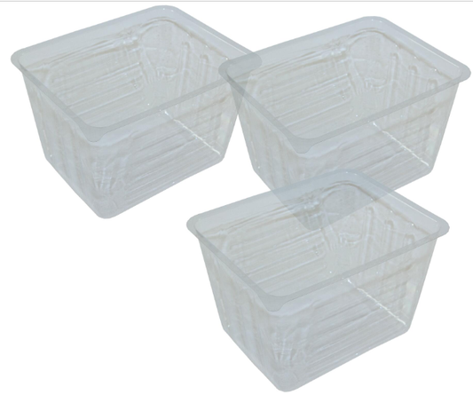 Lot de 3 recharges jetables pour seau à peinture DEXTER noir 8L