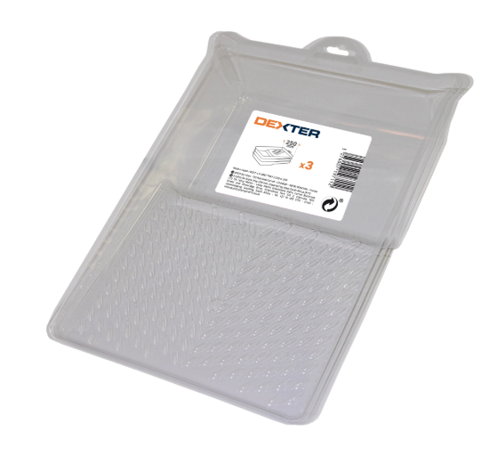 Lot de 3 recharges pour bac à peinture DEXTER l.230 mm