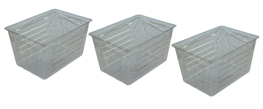 Lot de 3 recharges jetables pour seau à peinture DEXTER noir 12