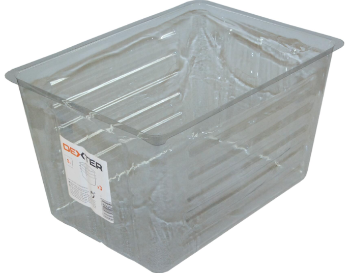 Lot de 3 recharges jetables pour seau à peinture DEXTER noir 12