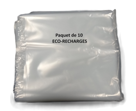 Lot de 10 recharges pour bac NESPOLI en 500
