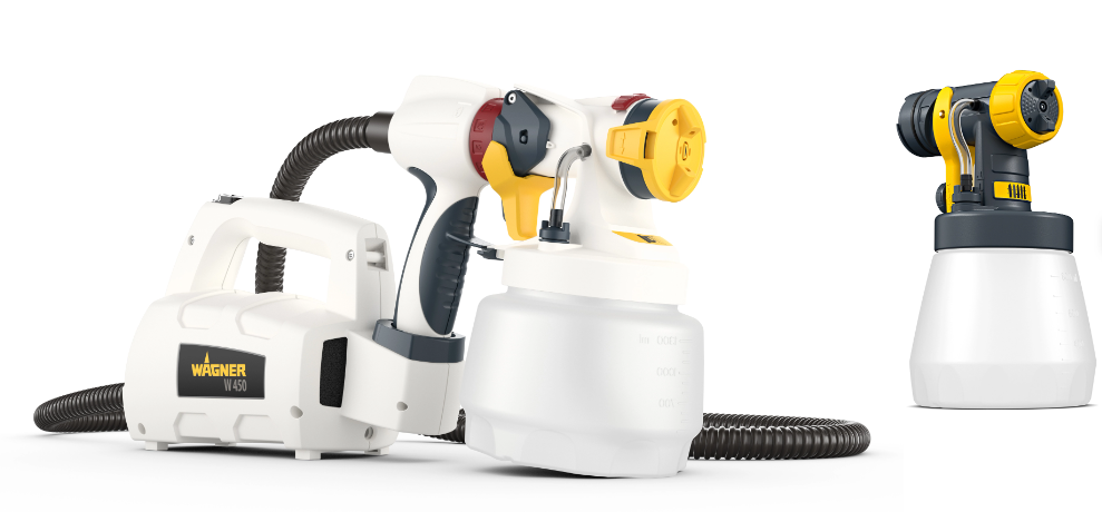 Pistolet peinture basse pression WAGNER Wall sprayer w 450