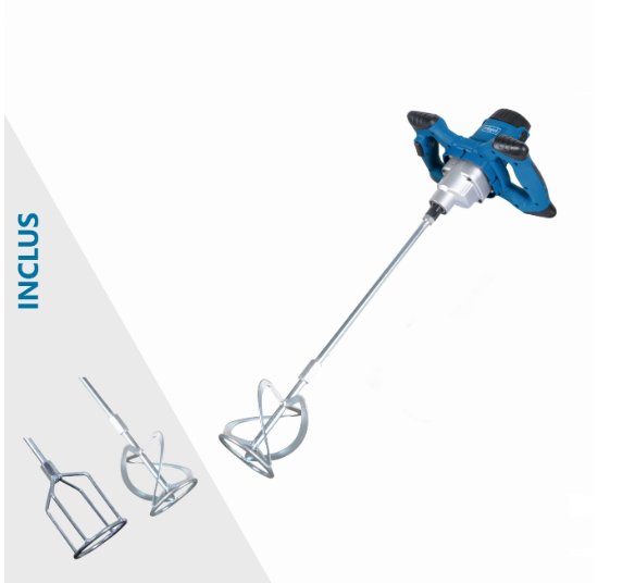 Malaxeur électrique SCHEPPACH Pm1200, 1200 W