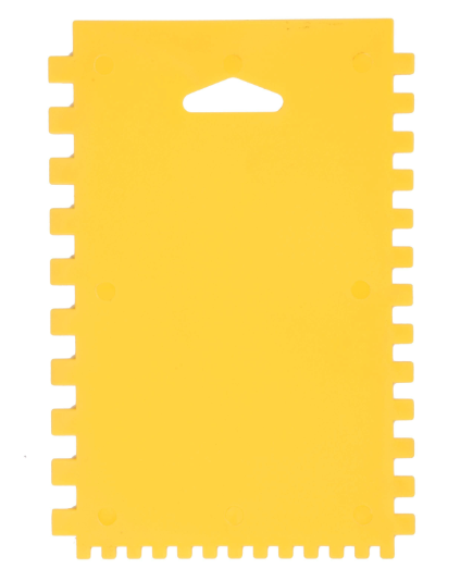 Peigne à colle avec lame carrée, 16.8 cm