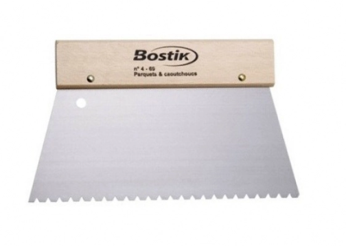Spatule crantée pour colle parquet B12