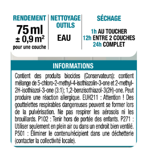 Testeur peinture carrelage, meuble, crédence celadon 4 satin LUXENS Cuisine et bain