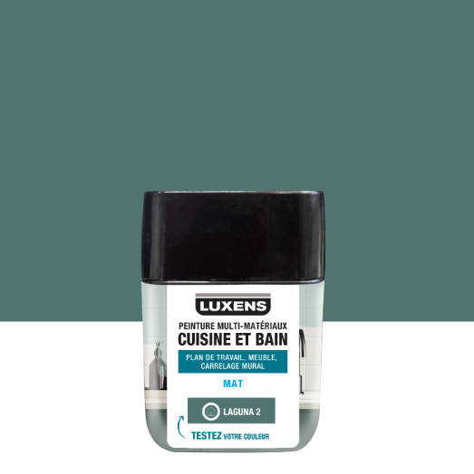 Testeur peinture carrelage, meuble, crédence laguna 2 mat LUXENS Cuisine et bain