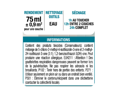 Testeur peinture carrelage, meuble, crédence laguna 2 mat LUXENS Cuisine et bain