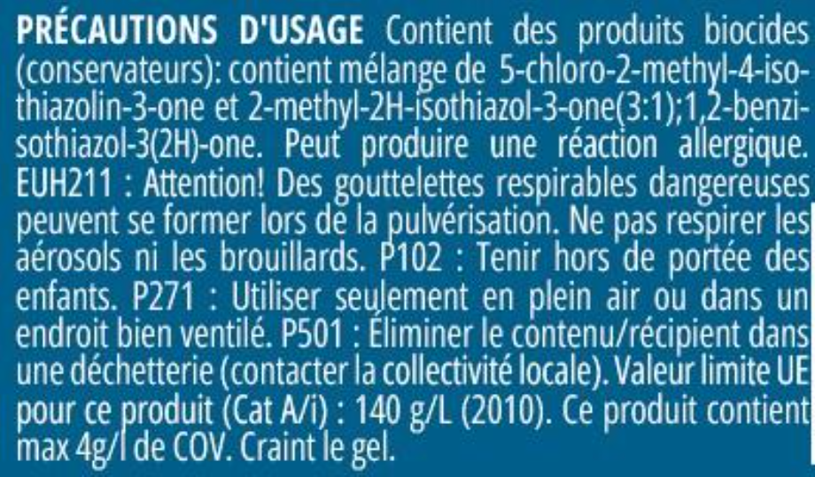Testeur peinture mur blanc satin V33 Rénovation cuisine et bain 75ML