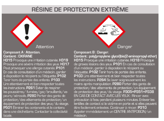Résine de protection béton RESINENCE, incolore satiné, 0.3L