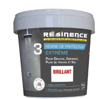 Résine de protection béton RESINENCE, incolore brillant, 0.3L