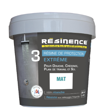 Résine de protection béton RESINENCE, incolore mat, 0.3L