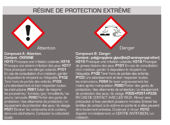 Résine de protection béton RESINENCE, incolore mat, 0.3L