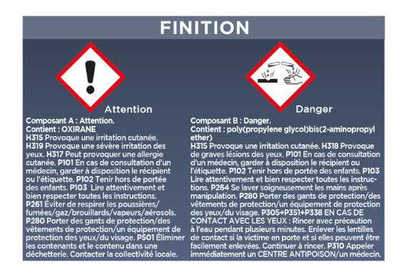 Résine de finition évier protecteur RESINENCE, incolore satiné, 0.25L