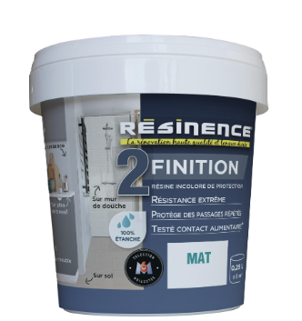 Résine de finition évier protecteur RESINENCE, incolore mat, 0.25L