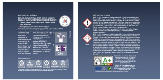 Résine de finition évier protecteur RESINENCE, incolore brillant, 0.25L